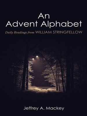 cover image of An Advent Alphabet
